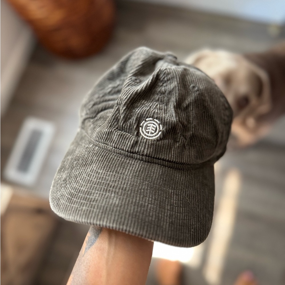 Element Men's Gray Corduroy Cap